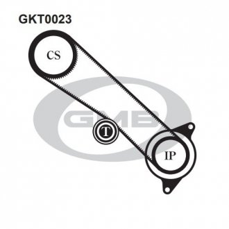 Комплект ремня ГРМ GMB GKT0023