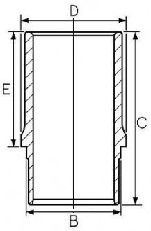 Liner GOETZE 1468484000 (фото 1)