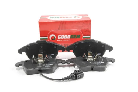 Фото гальмівні колодки перед. Caddy III/Golf V/Passat B6/Octavia A5 GOODREM RM1152 Гальмівні колодки перед. Caddy III/Golf V/Passat B6/Octavia A5 GOODREM RM1152