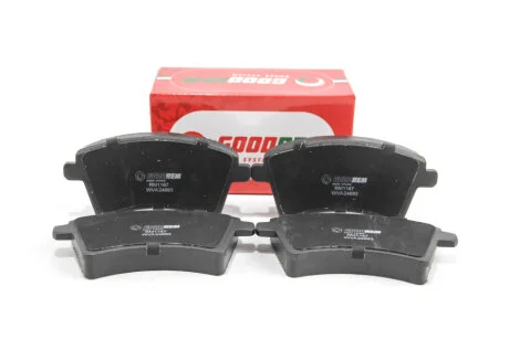 Гальмівні колодки перед. Kangoo 08- (R15/R16) GOODREM RM1167