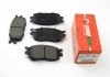 Колодки тормозные передние Hyundai Accent/Kia Rio 05- (mando) GOODREM RM1233 (фото 3)