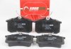 Гальмівні колодки зад. Caddy/Golf/Octavia (TRW)(16.4mm) GOODREM RM1261 (фото 1)