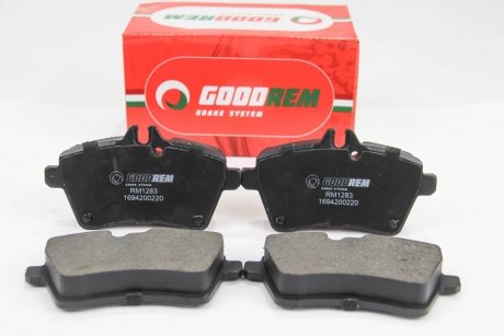 Колодки гальмівні пер. Yaris/W169/W245 04- GOODREM RM1283