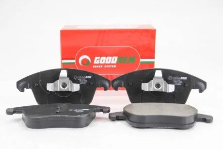 Гальмівні колодки перед. Citroen C4 Picasso 06-/Peugeot 5008 09- (ATE) GOODREM RM1303