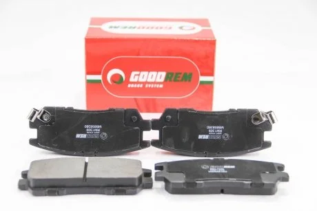 Гальмівні колодки зад Pajero II 94- (107.8*43.8*14) GOODREM RM1309