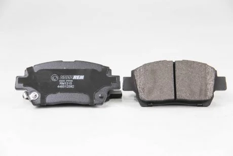 Гальмівні колодки перед. Toyota Yaris/Prius 99-05 (akebono) GOODREM RM1315