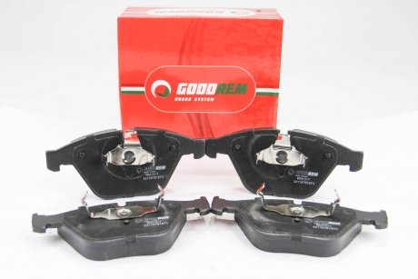 Гальмівні колодки перед. BMW 5(E60)/7(E65) 02-10 (ATE) (155,1x68,5x20,3) GOODREM RM1317