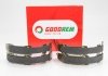 Колодки гальмівні задн. Leaf/Tiida/Pulsar/Sentra/Juke/Cube/Qashqai/X-Trail/RAV 4/Koleos 07- GOODREM RM1320 (фото 1)