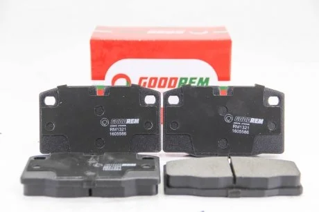 Колодки гальмівні перед. Astra/Combo/Corsa/Kadett/Nova (75-01) GOODREM RM1321