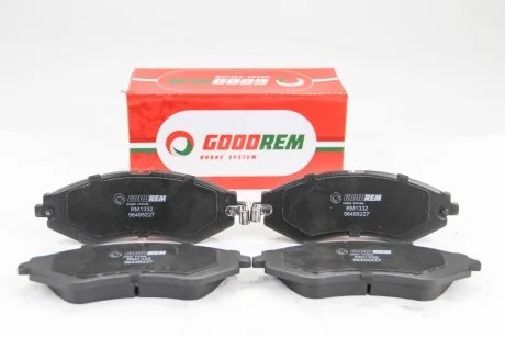 Колодки гальмівні Gentra/Kalos/Lacetti/Nubira/Rezzo (00-22) GOODREM RM1332