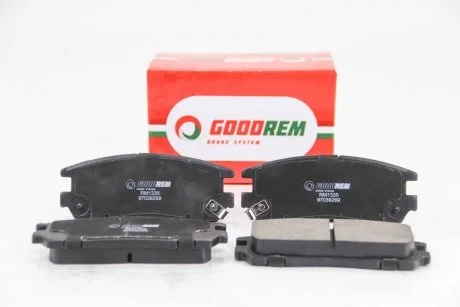 Фото колодки гальмівні задн. Trooper/Frontera/Monterey 91-04 GOODREM RM1335 Колодки гальмівні задн. Trooper/Frontera/Monterey 91-04 GOODREM RM1335