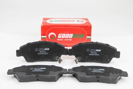 Гальмівні колодки перед Civic 89-12 GOODREM RM1353