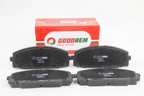 Колодки гальмівні перед. Toyoace (01-21) GOODREM RM1357