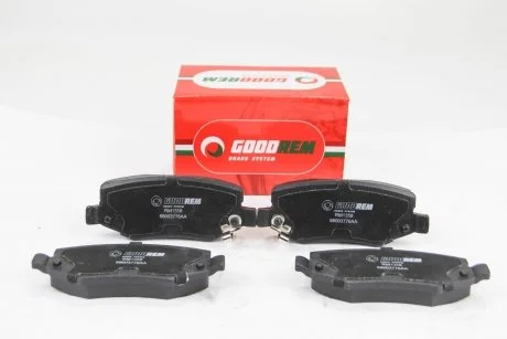 Колодки гальмівні задн. Compass/Wrangler/Liberty/Cherokee/Nitro 06- GOODREM RM1358