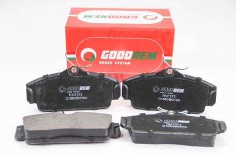Гальмівні колодки перед. Nissan Almera 00-/Primera 91-02 (TRW) GOODREM RM1373