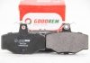 Колодки гальмівні задн. Almera/Primera 96-06 GOODREM RM1384 (фото 2)