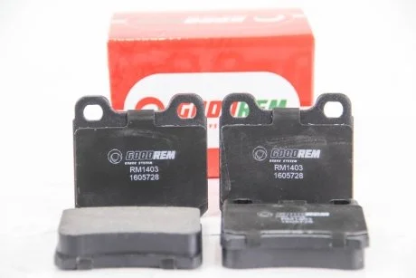 Колодки гальмівні задн. Astra/Kadett/Vectra (87-01) GOODREM RM1403
