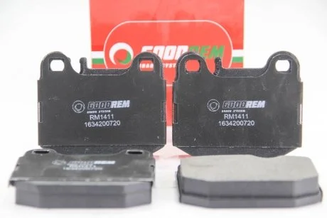 Гальмівні колодки зад. MB M-class (W163) 98-05 (ATE) GOODREM RM1411