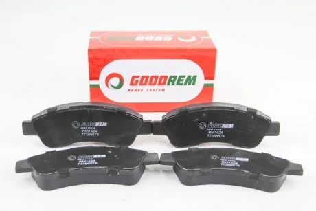 Гальмівні колодки зад. Jumper/Ducato/Boxer 06- (Bosch) GOODREM RM1424