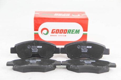 Гальмівні колодки перед. Peugeot 107/Citroen C1 05- (Bosch) GOODREM RM1432