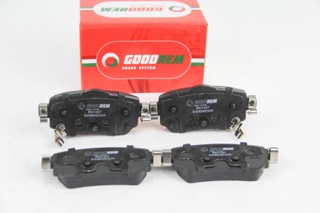 Гальмівні колодки зад. Nissan X-Trail/Qashqai II 13- (TRW) GOODREM RM1457