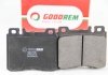 Колодки гальмівні пер. W140/W140/W140/W124/W140 91-99 GOODREM RM1472 (фото 2)