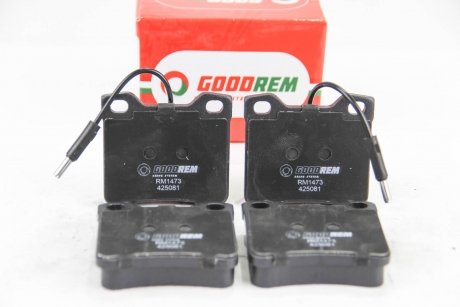 Гальмівні колодки зад. Peugeot 406/607 95- (ATE) GOODREM RM1473