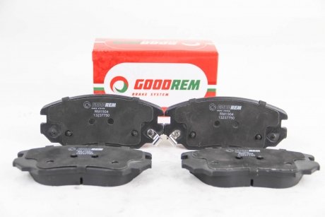 Колодки гальмівні пер. Insignia/Insignia/Malibu/9-5 08-17 GOODREM RM1504