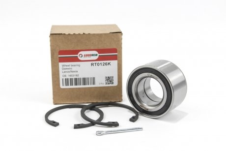 Підшипник маточини перед. Opel Corsa/Astra F/Vectra A 91-99 (34x64x37) (+монт. к-кт) GOODREM RT0126K