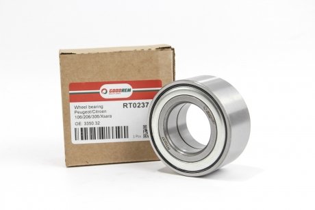 Підшипник маточини перед. Citroen C2/Xsara /Peugeot 206/306 96- GOODREM RT0237