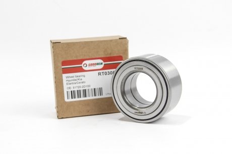 Підшипник маточини перед. Hyunday Matrix/Elantra 01-10 /Kia Cerato 04- GOODREM RT0308