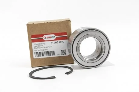 Підшипник маточини перед. Hyundai Elantra/i30/KIA Ceed/Cerato (42x78x40) (+монт. к-кт) GOODREM RT0312K