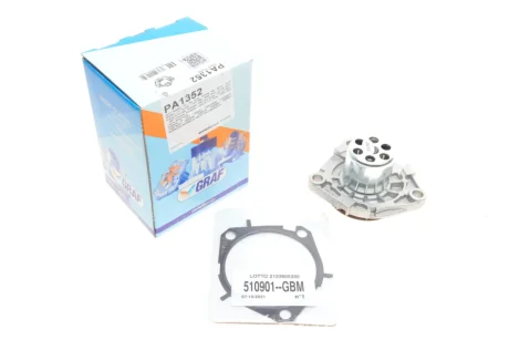 Насос водяний Fiat Doblo/Opel Combo/Astra H/J/Zafi GRAF PA1352