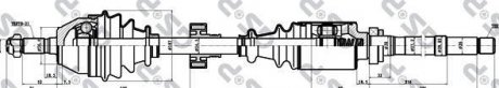 Привідний вал GSP 210017