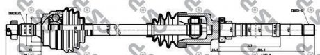 Привідний вал GSP 245014