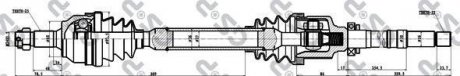 Приводной вал GSP 245137 (фото 1)