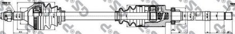 Приводной вал GSP 245156