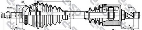 Приводной вал GSP 250100