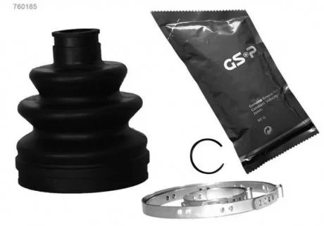Фото пильовик привідного валу (набір) GSP 760185 Пильовик привідного валу (набір) GSP 760185