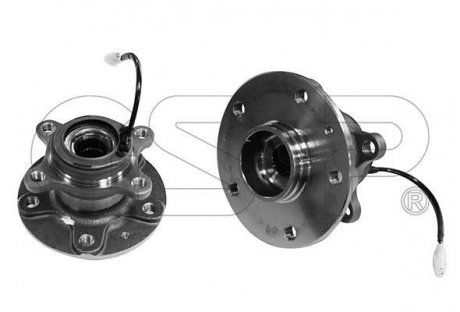 Набор колесных подшипников ступицы. GSP 9324003