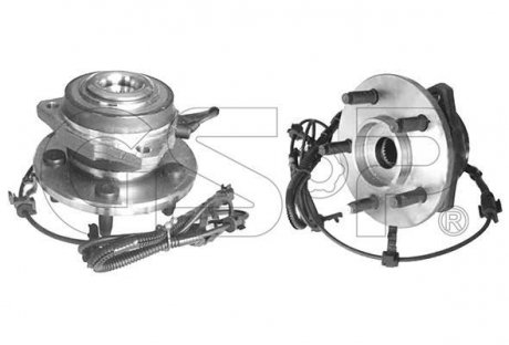 Набор колесных подшипников ступицы. GSP 9327028 (фото 1)