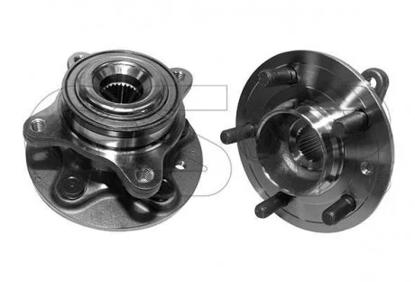 Фото набор колесных подшипников ступицы. GSP 9329018 Набор колесных подшипников ступицы. GSP 9329018