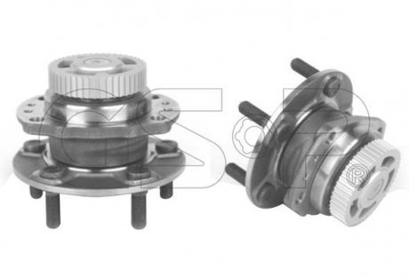 Ступиця з пдшипником задня Chrysler Voyager 1996-2000 Rear, FWD-15Wheel GSP 9400030