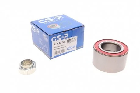 Фото подшипник ступицы (комплект) GSP GK1306 Подшипник ступицы (комплект) GSP GK1306
