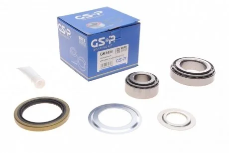 Фото підшипник маточини (комплект) GSP GK3434 Підшипник маточини (комплект) GSP GK3434