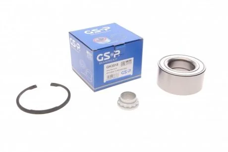 Фото підшипник маточини (комплект) GSP GK3518 Підшипник маточини (комплект) GSP GK3518