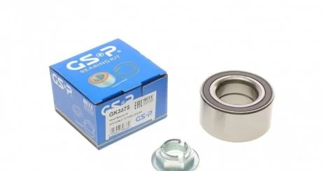 Фото підшипник маточини (комплект) GSP GK3575 Підшипник маточини (комплект) GSP GK3575