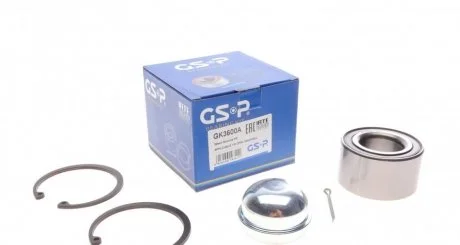 Фото подшипник ступицы (комплект) GSP GK3600A Подшипник ступицы (комплект) GSP GK3600A