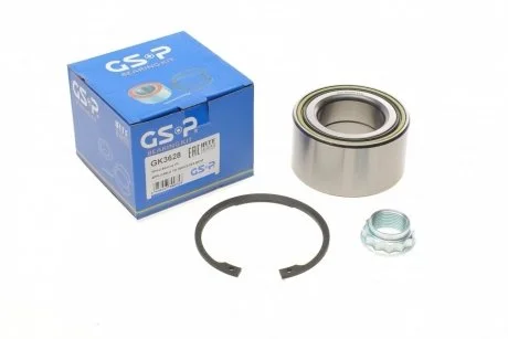 Фото підшипник маточини (комплект) GSP GK3628 Підшипник маточини (комплект) GSP GK3628