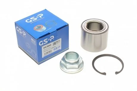 Фото підшипник маточини (комплект) GSP GK3642 Підшипник маточини (комплект) GSP GK3642